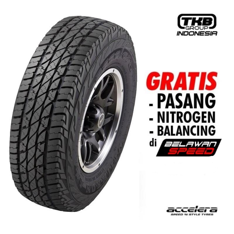 BAN MOBIL AT SEMI OFFROAD RING 20 PAJERO FORTUNER  ACCELERA OMIKRON A/T 285 50 R20 TOKO BAN MOBIL CI