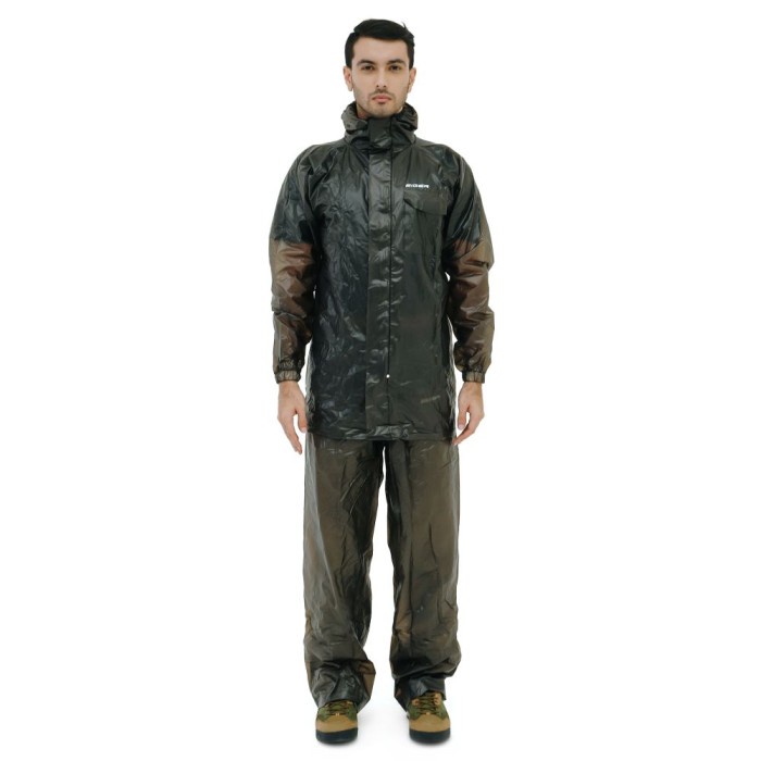 ORIGINAL EIGER1989 Original THUNDERBOLT rainsuit jas hujan tropic waterproof PVC