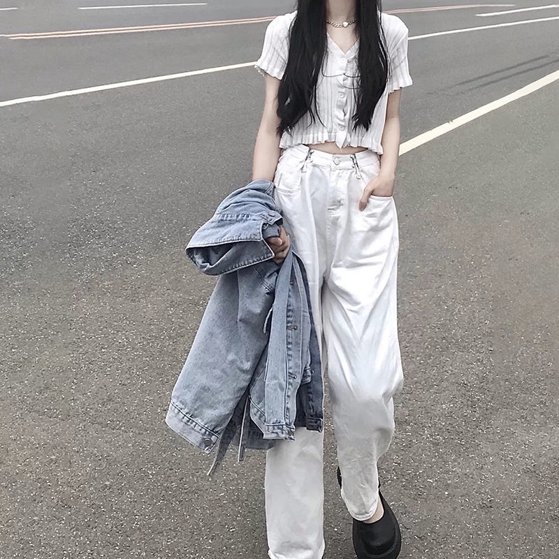 pengait celana jeans--celana jeans high waist--celana boyfriend-celana jeans panjang wanita