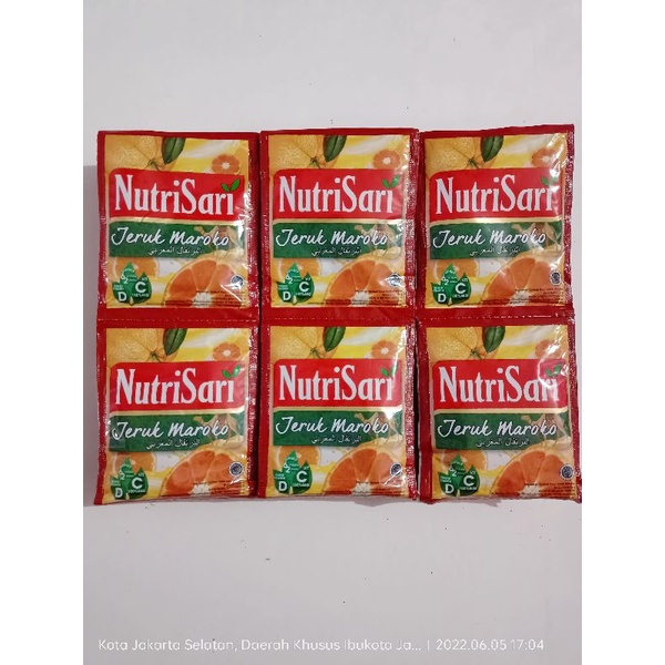 

Nutrisari Jeruk Maroko 1 renceng isi10