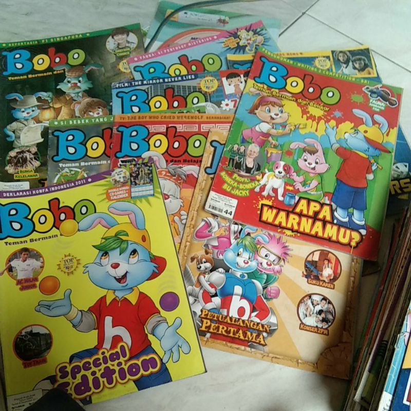 MAJALAH BOBO BEKAS TAHUN 2011