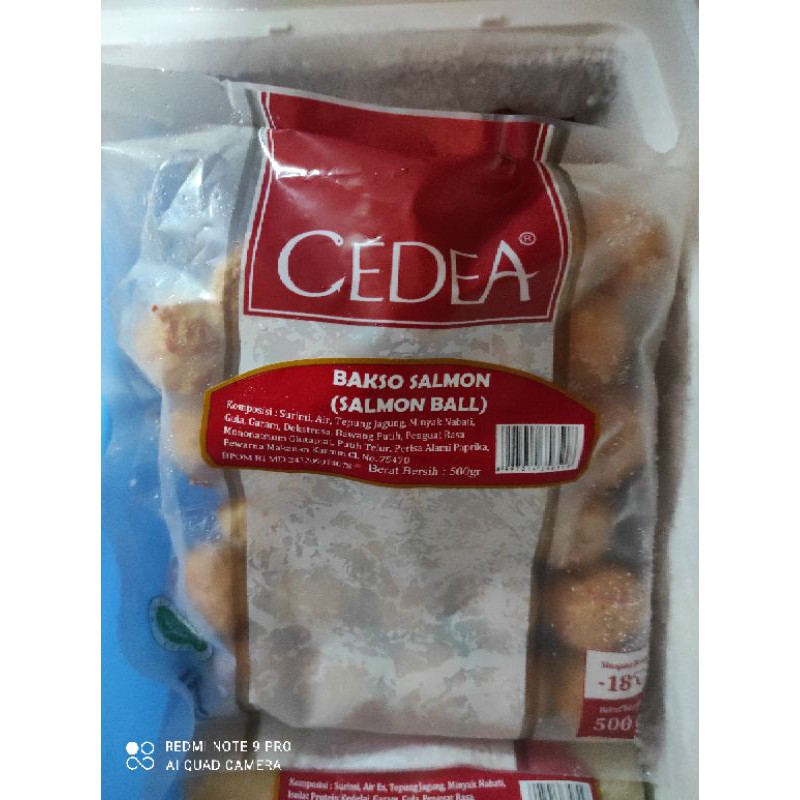 

cedea salmon ball