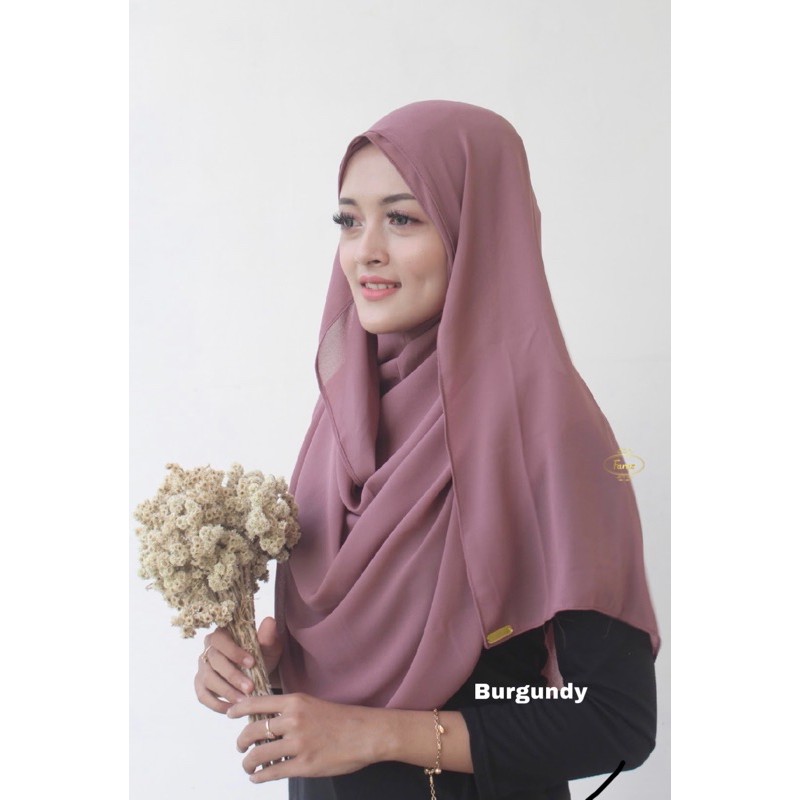 Pashmina Instan 2in1 Ceruty Premium Berlabel