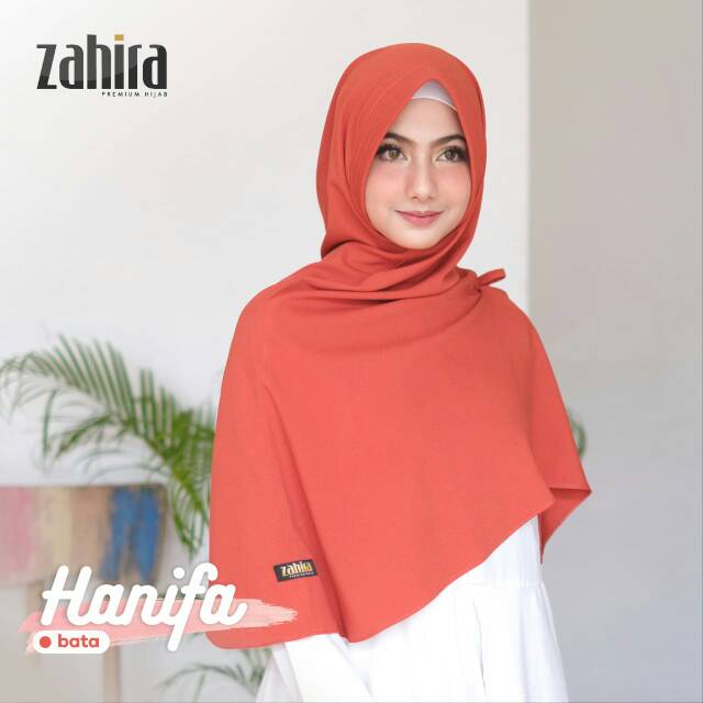 Hanifa Khimar Original MERAH BATA