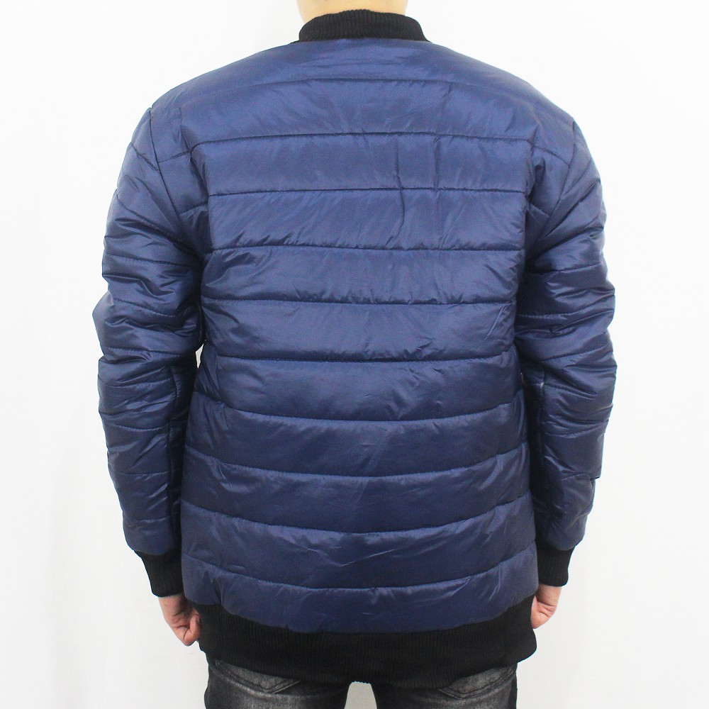 JAKET BOMBER PUFFER TEBAL PRIA - JAKET WINTER - JAKET PARASUT TEBAL - JAKET GUNUNG TEBAL PRIA NAVY