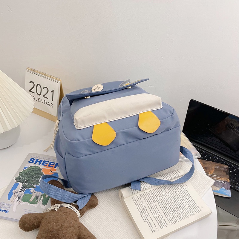 Mismi Inari Bag Tas Ransel Wanita Korea Lucu Backpack Perempuan Sekolah Stylish - 17I-5