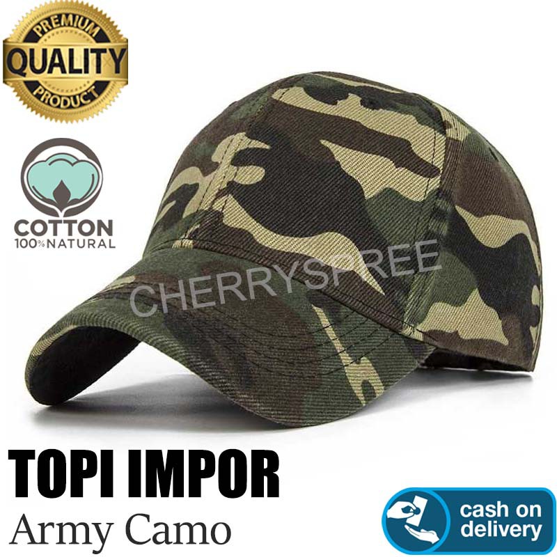 Topi ARMY CAMO US Special Elite Delta Force Jungle Warfare Hat Military Tactical Army