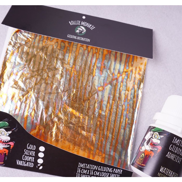 

RollieMonkie Varigated Gold leaf (model 02)