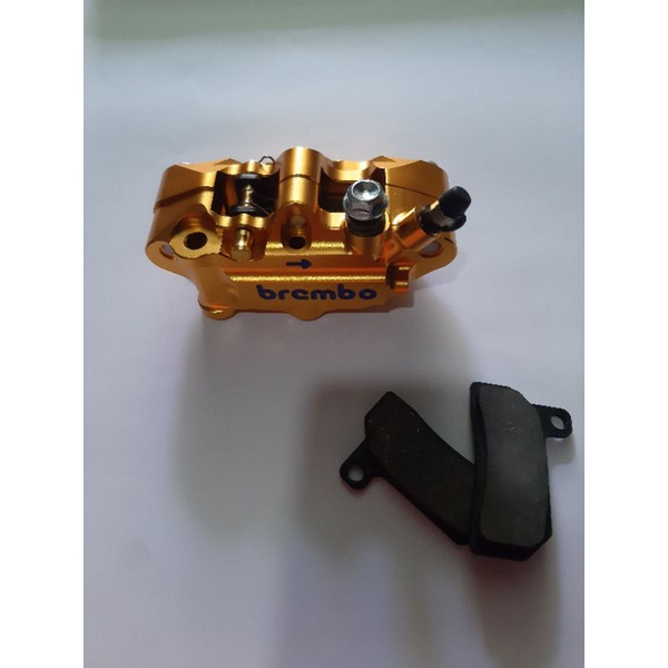 Kaliper Brembo Monoblock 4 Piston Satria Vixon Ninja Vario Mio Beat Jupiter Universal