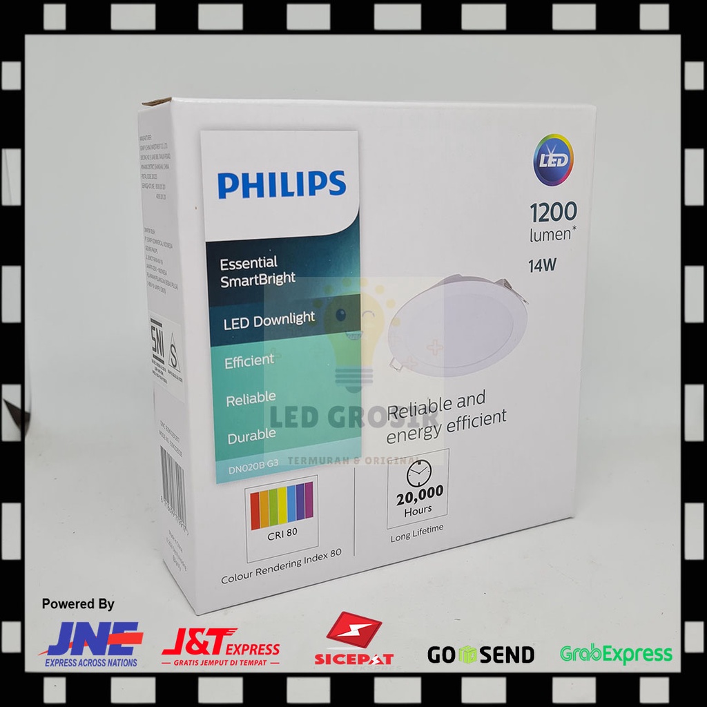 Lampu PHILIPS Downlight LED DN020B G4 13W 13WATT 13 WATT 13 W 14W 14Watt 14 Watt 14 W PUTIH / NATURA