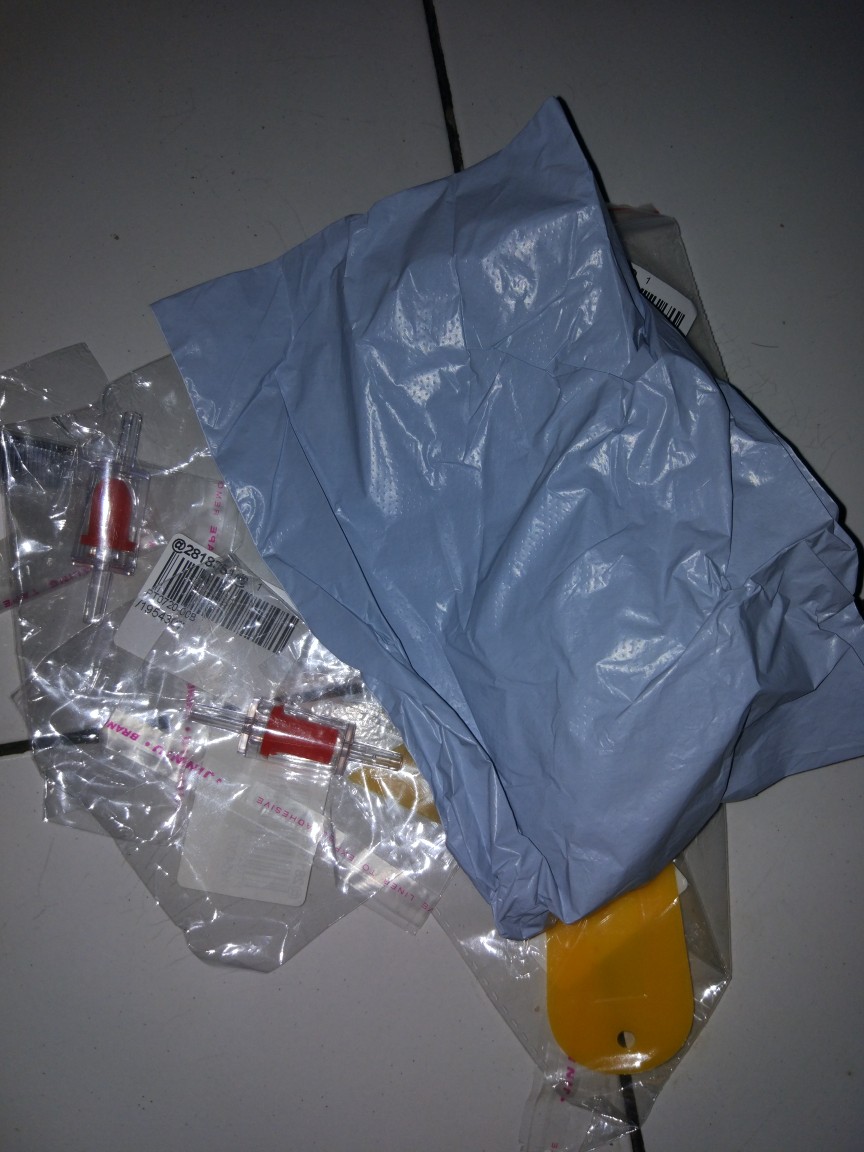 Katup Konektor Pompa Udara Satu Arah Bahan Pvc