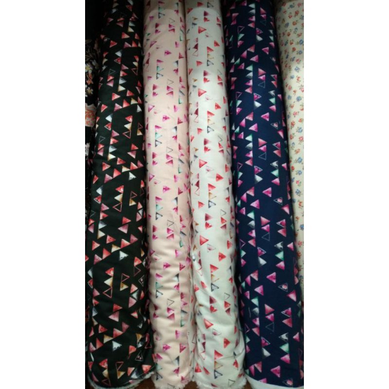 kain katun jepang / bahan gamis murah persetengah meter