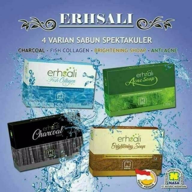 ERHSALI Facial Soap(Sabun perawatan wajah) NASA