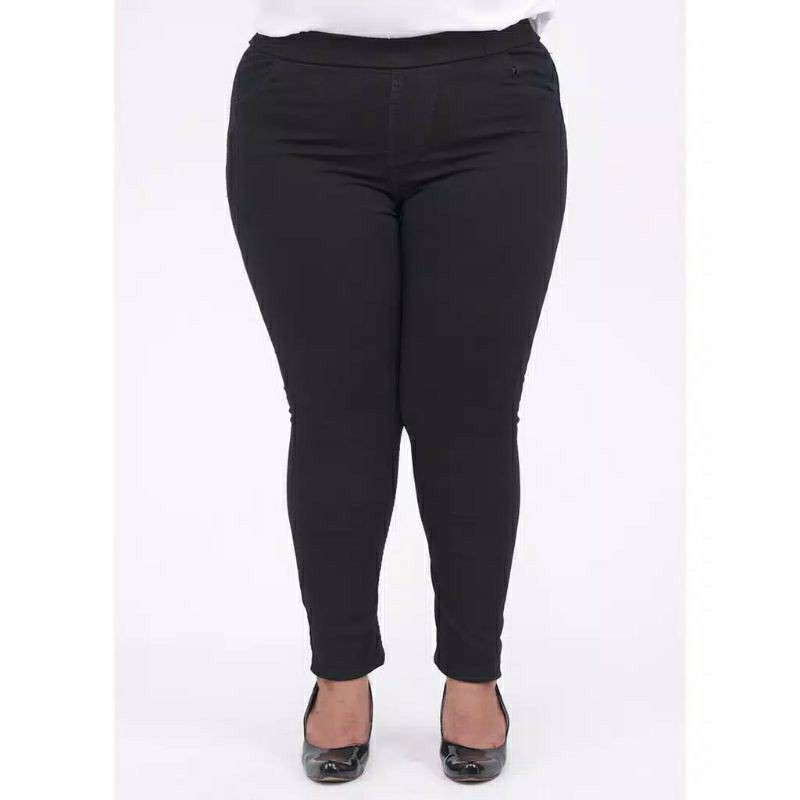 Super Jumbo Celana Panjang Skinny Jeans BiG SIZE Tebal Melar