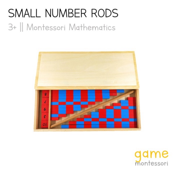 

Montessori Mathematics Small Number Rod Limited