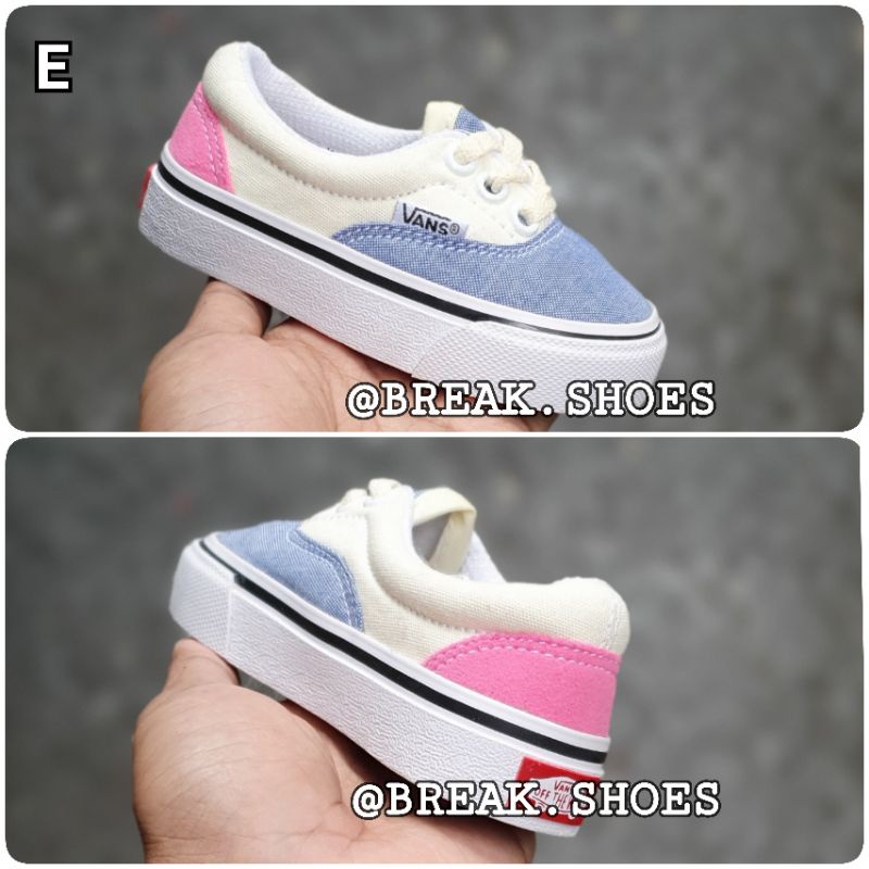 SEPATU ANAK VNS TALI ERA MULTICOLOR