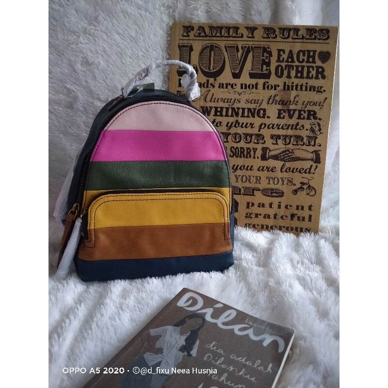 FossilOriginal Medium Felicity Backpack Bright Multicolor