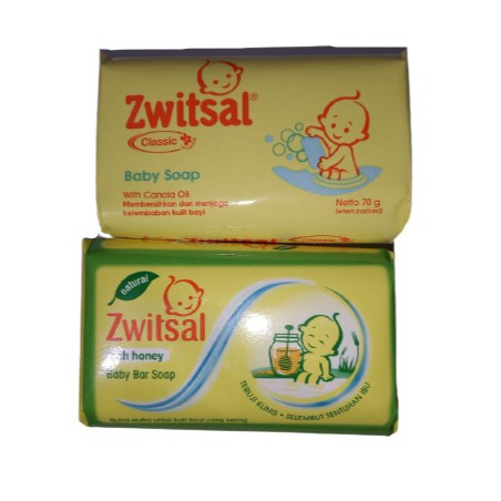 Sabun Mandi Bayi , Zwitsal Baby Bar Soap Classic Sabun Bayi Batang 70g