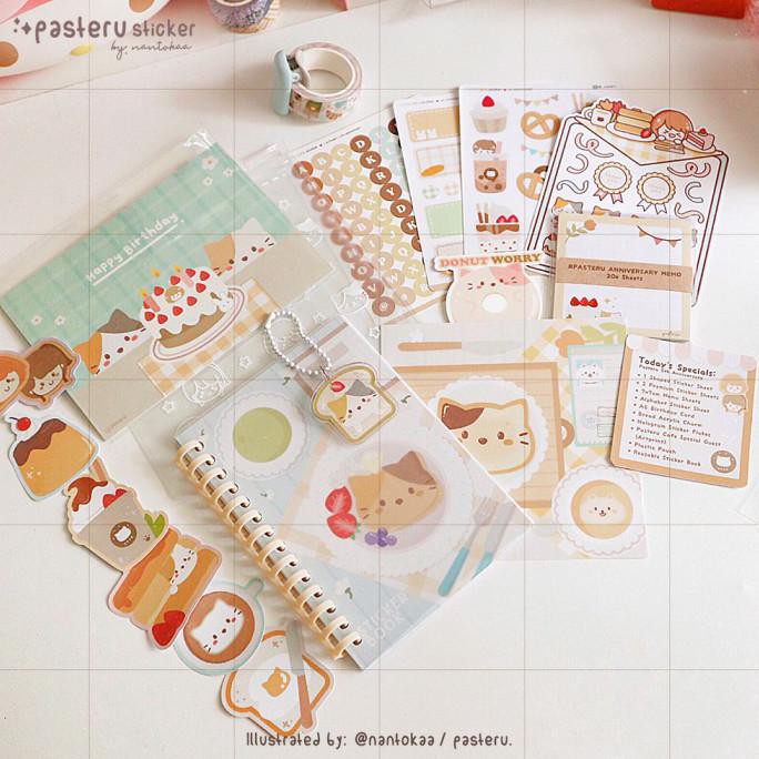 

✨BISA COD✨ PA5TERU Anniversary Complete Bundle | Pasteru Planner Bujo Sticker