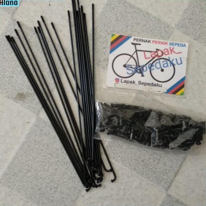 Hot Sale Alns Spoke Ruji Sepeda 20 Inch Merk Mx 14G X 192 Mm Stainless Steel Hot Sale