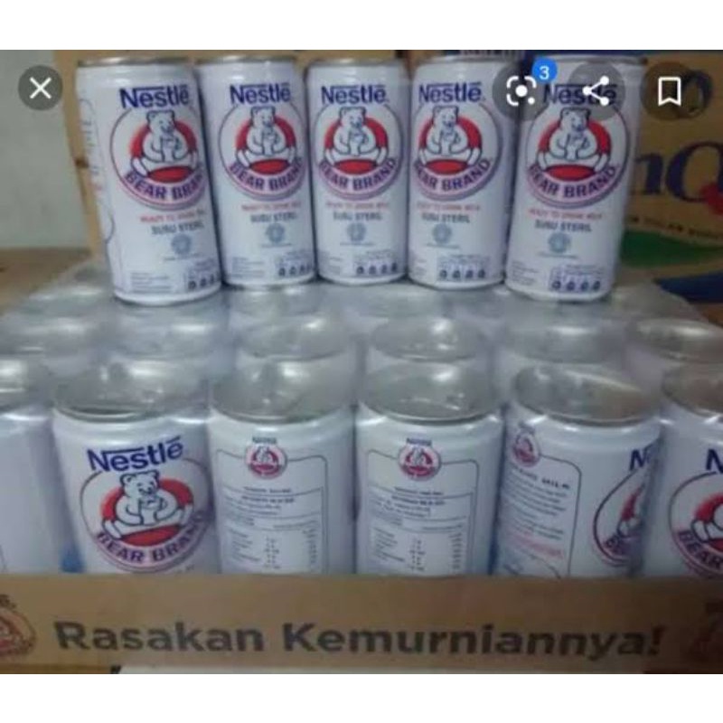 susu beruang isi 30 pcs/ 1 krat