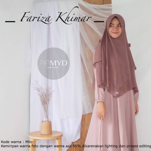 Khimar Warna Milo