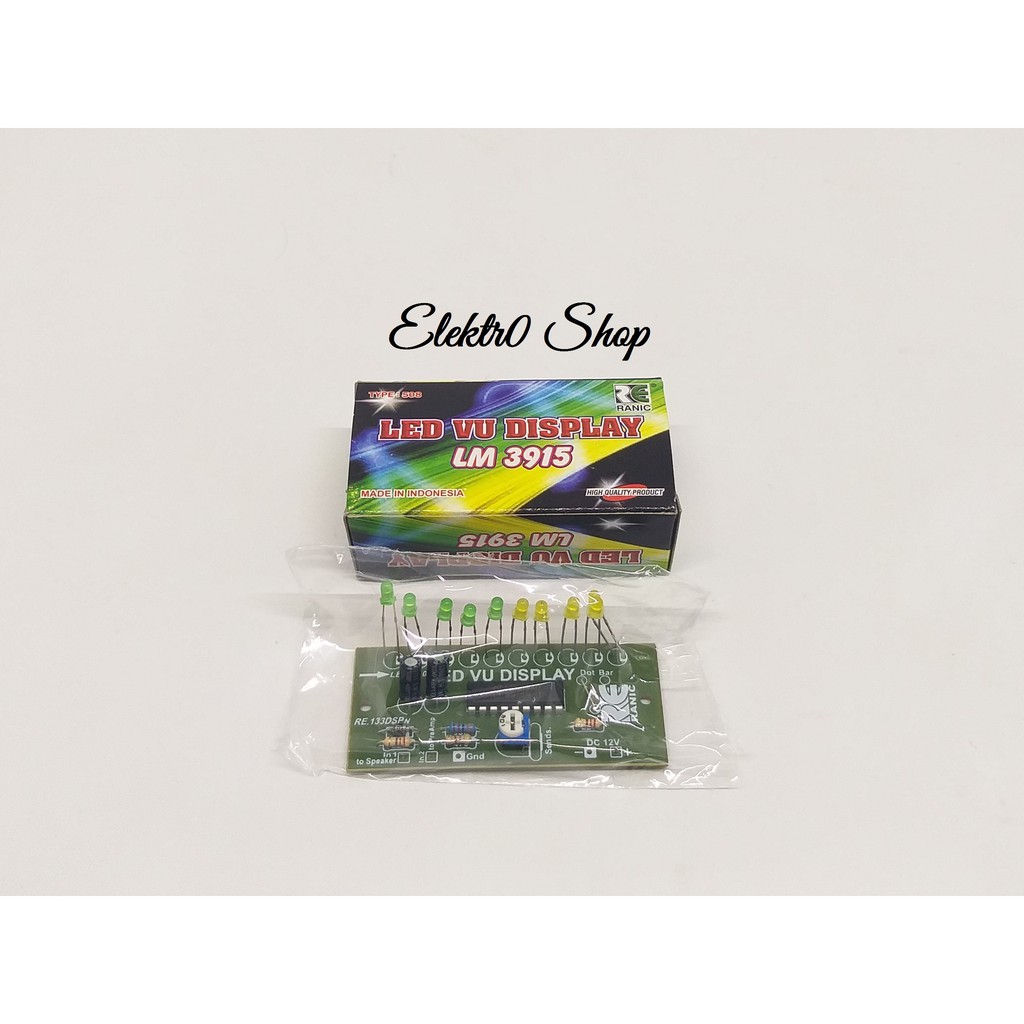 Kit Ranic LED VU Display LM 3915 Type 508