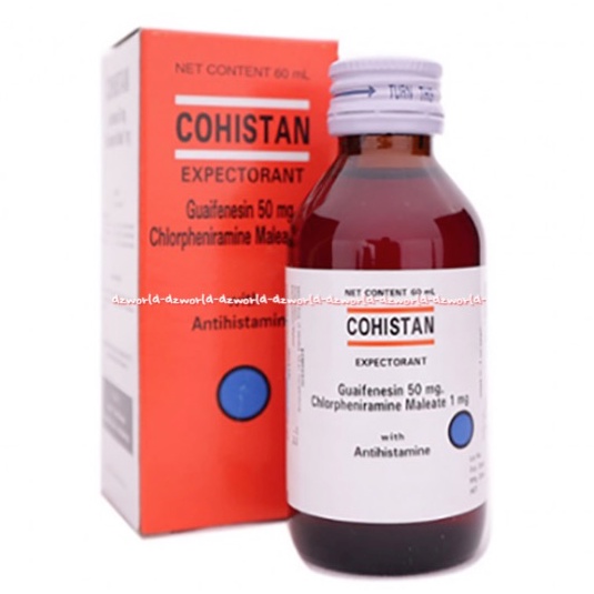 Cohistan Expectorant Guaifesin 100ml Obat Batuk Sirup Syrup Kohistan Ekspektoran Obat Batuk Berdahak