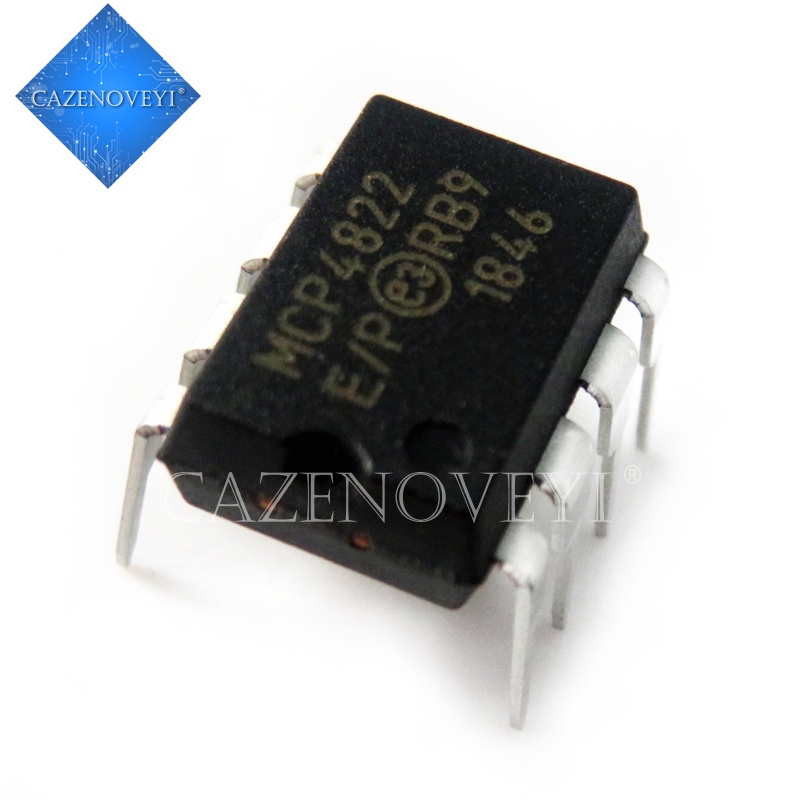 1pc Ic Mcp4822-E / P Mcp4822 Dip-8