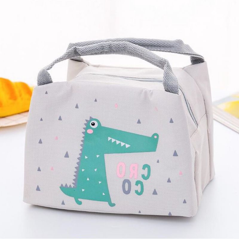 TAS BEKAL KARAKTER LUNCH BAG COOLER TAS BEKAL ALUMINIUM MOTIF