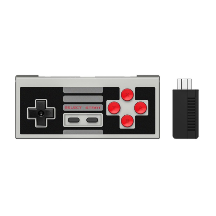 DISKON    8BITDO NES30 CLASSIC EDITION SET WITH NES/SNES MINI RETRO RECEIVER