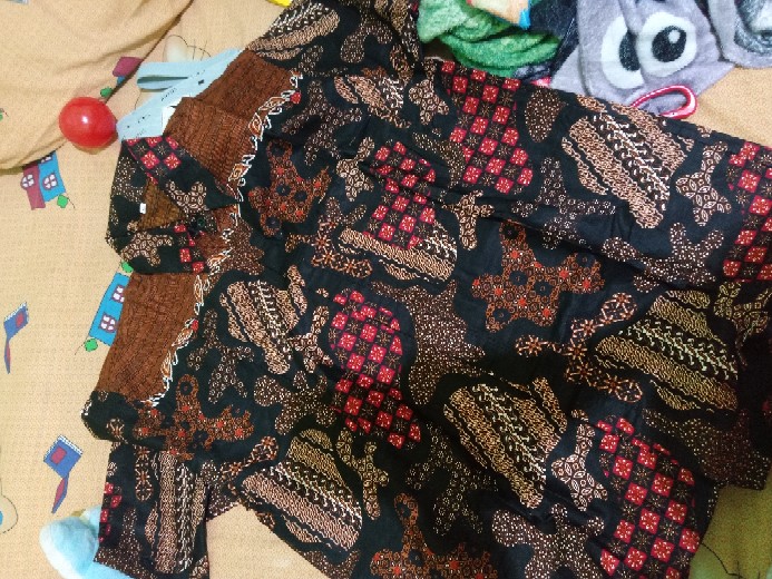 Couple Batik Ayah Ibu Anak Motif Semar Jagad Kids Fashion Terlengkap