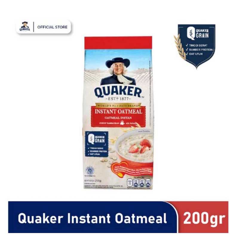 

Quaker Instan Oatmeal 200g