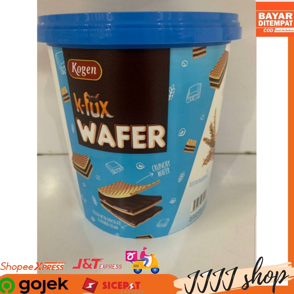 

Kogen K Fox Wafer Crunchy Coklat Biskuit 250g