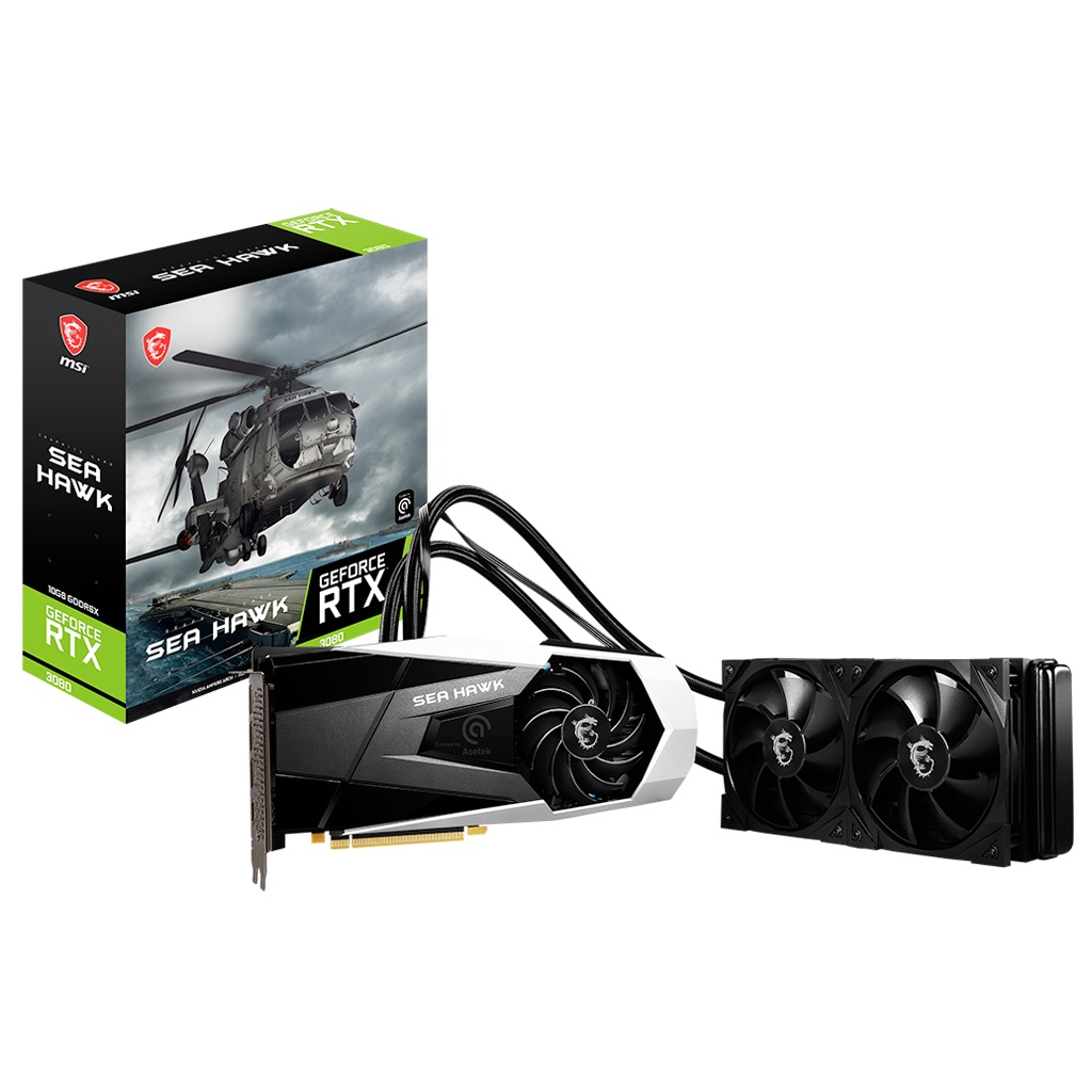 MSI VGA GeForce RTX 3080 SEA HAWK X 10G LHR