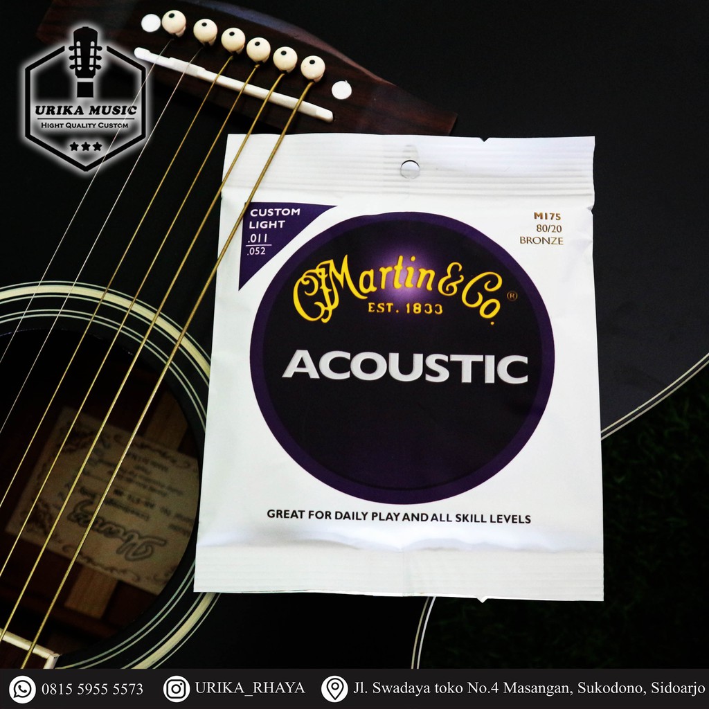 Senar Gitar Akustik Martin & Co 011 Import