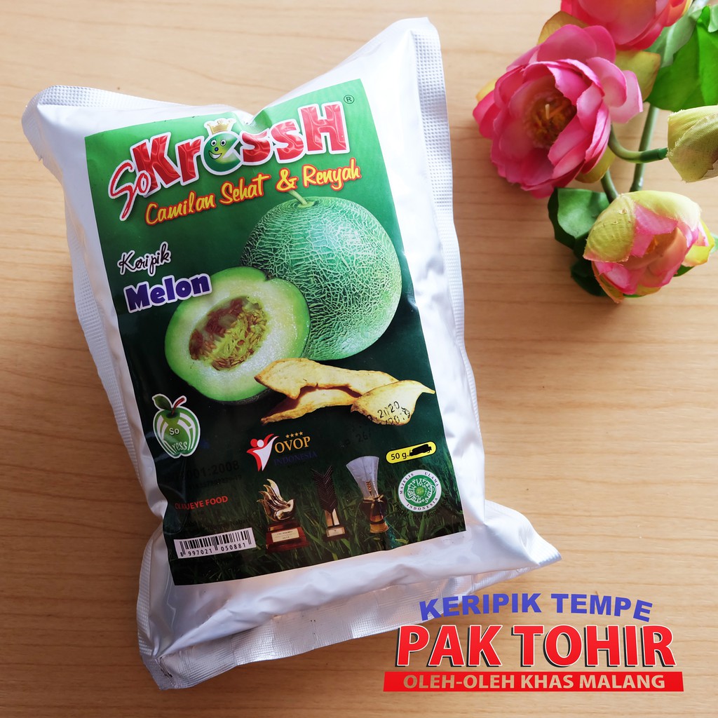 

Keripik melon / oleh - oleh khas Malang