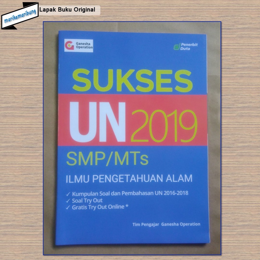 Buku Kumpulan Soal UN IPA SMP 2019