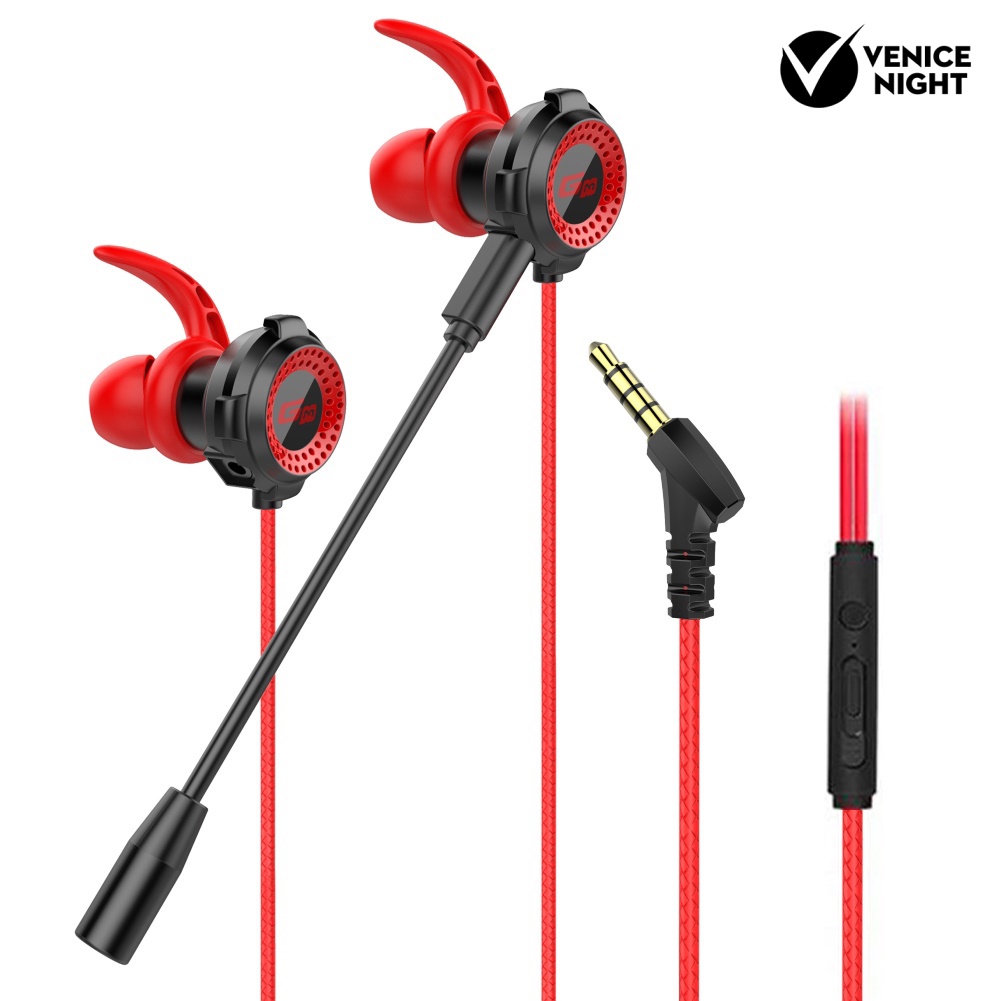 (VNEP) (Berkabel) G11-a Headset Earphone Gaming In-Ear Universal Dengan Mic Untuk Handphone / PC