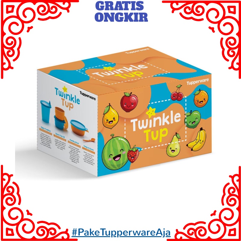 Perlengkapan Makan Bayi Tupperware - Alat Makan Set Anak Tupperware