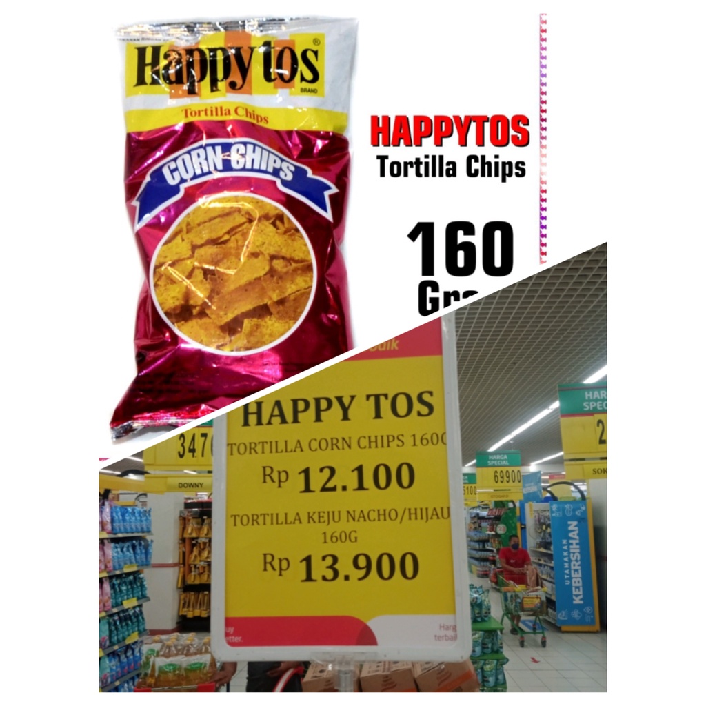 

Happy tos merah original exp mei 2025