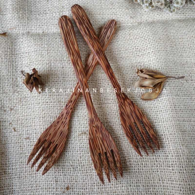 GARPU KELAPA garpu saja sendok garpu kayu sendok garpu kelapa souvenir manten souvenir