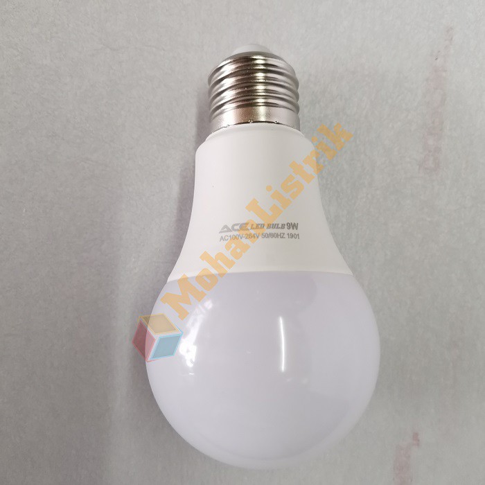 Lampu Led ACE Garansi 9 Watt Led Bulb Putih Terang