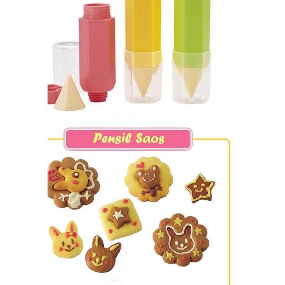 

AIN Pensil Saos (Dapat diisi saos atau coklat untuk menggambar makanan) !!