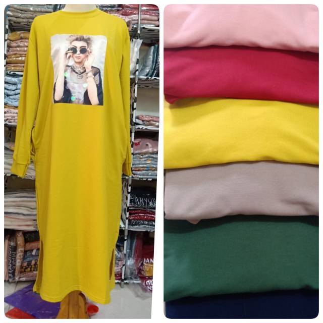 LONG TUNIK IMPORT SUNGGLASS KEKINIAN