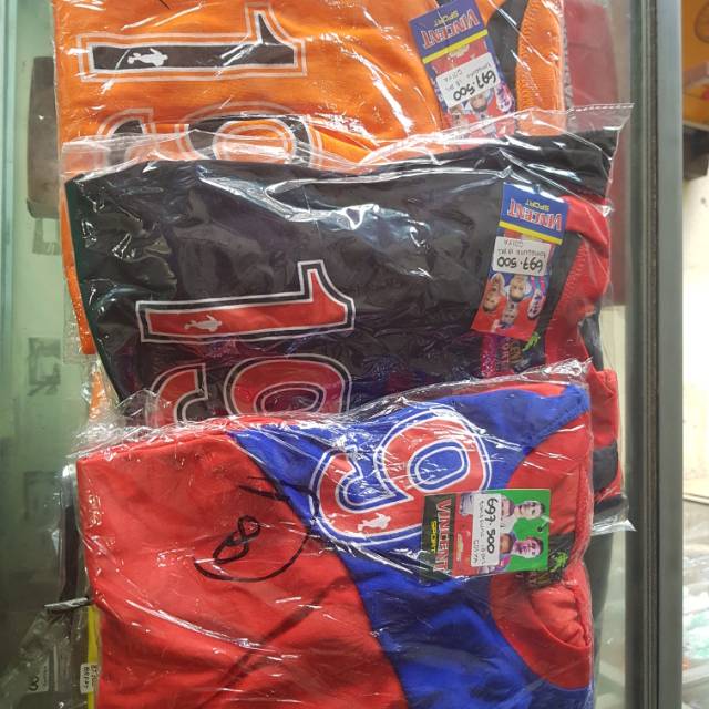 Kostum Sepak Bola Futsal Vincent Tanggung 18 Stel