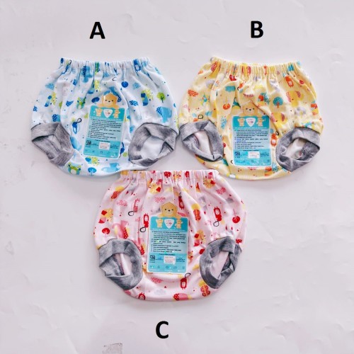 Libby Celana pop bayi motif newborn dan anak