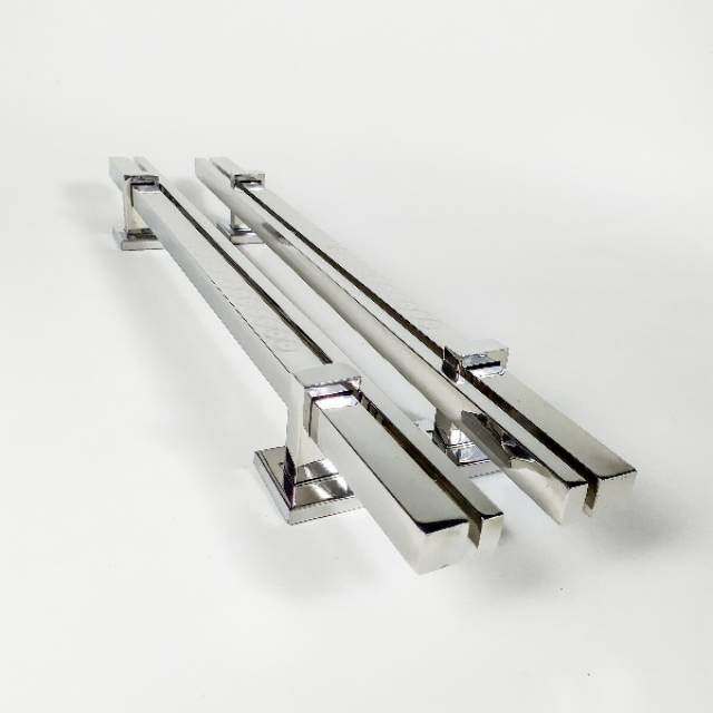 Handle pintu rumah / Handle pintu stainless / Handle pintu minimalis Twin grafir 60cm