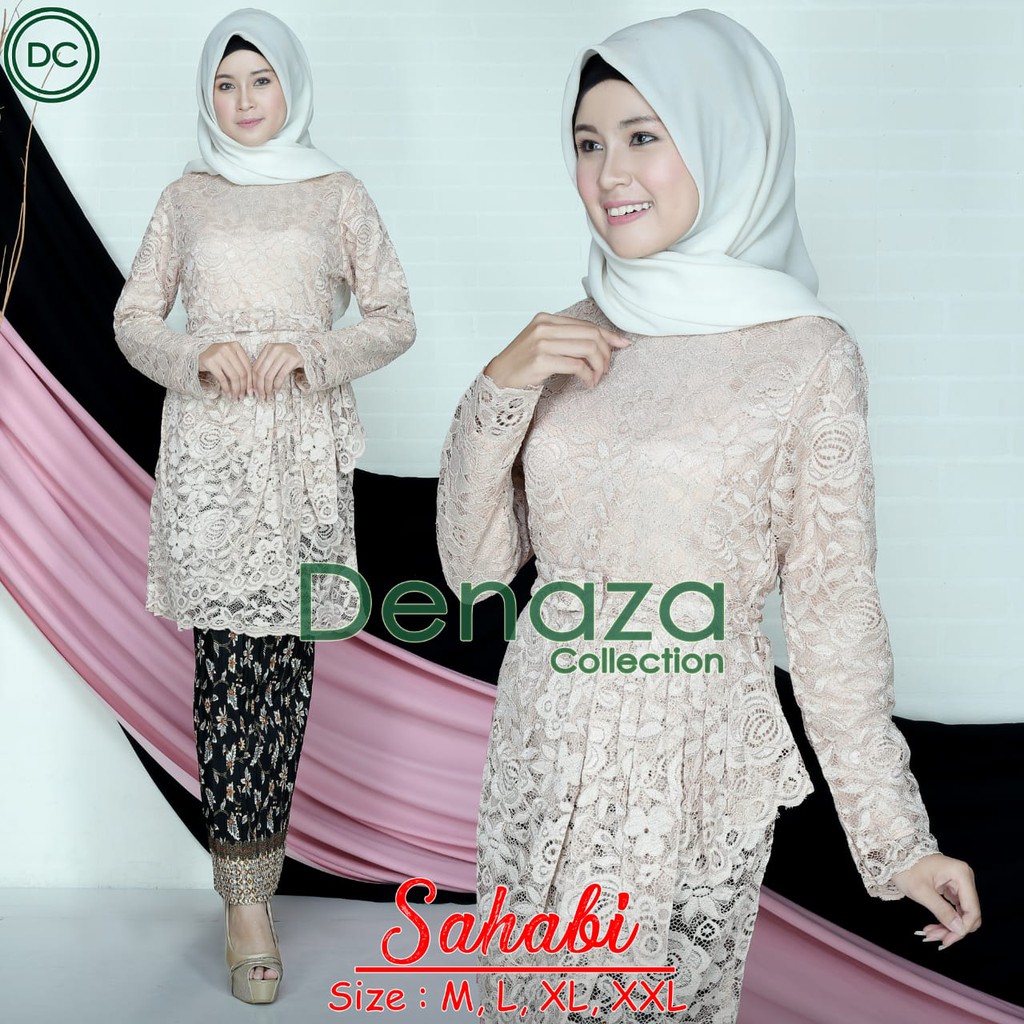 DNZ&gt; KEBAYA SAHABI - BRUKAT KEBAYA MODERN / KEBAYA CANTIK / OUTFIT KONDANGAN / KEBAYA WISUDA MODERN