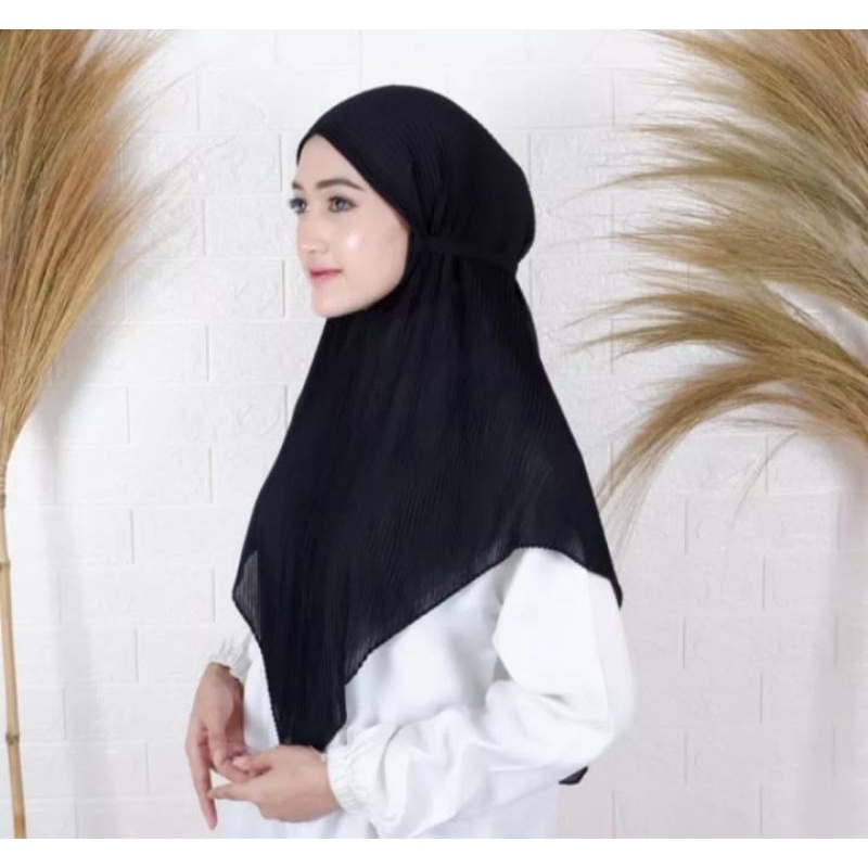 JILBAB BERGO MARYAM PLISKET FULL / BERGO MARYAM PLISKET LIDI PREMIUM